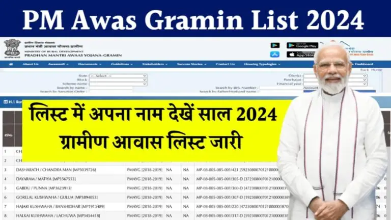PM Awas Yojana Gramin List 2024: पीएम आवास योजना की ग्रामीण लिस्ट हुई जारी, यहाँ से चेक करें अपना नाम
