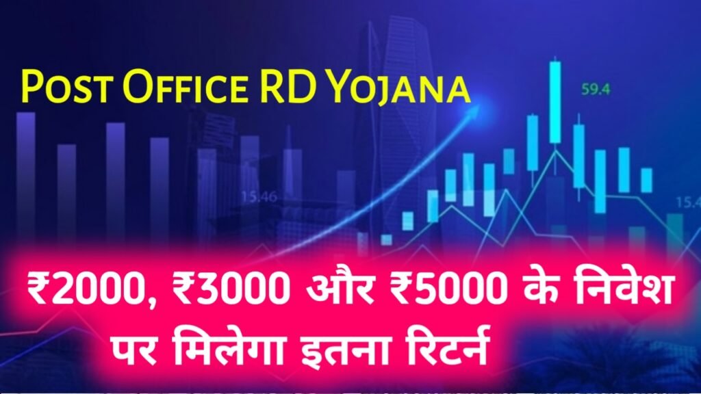 Post Office RD Yojana: ₹2000, ₹3000 और ₹5000 के निवेश पर मिलेगा इतना रिटर्न